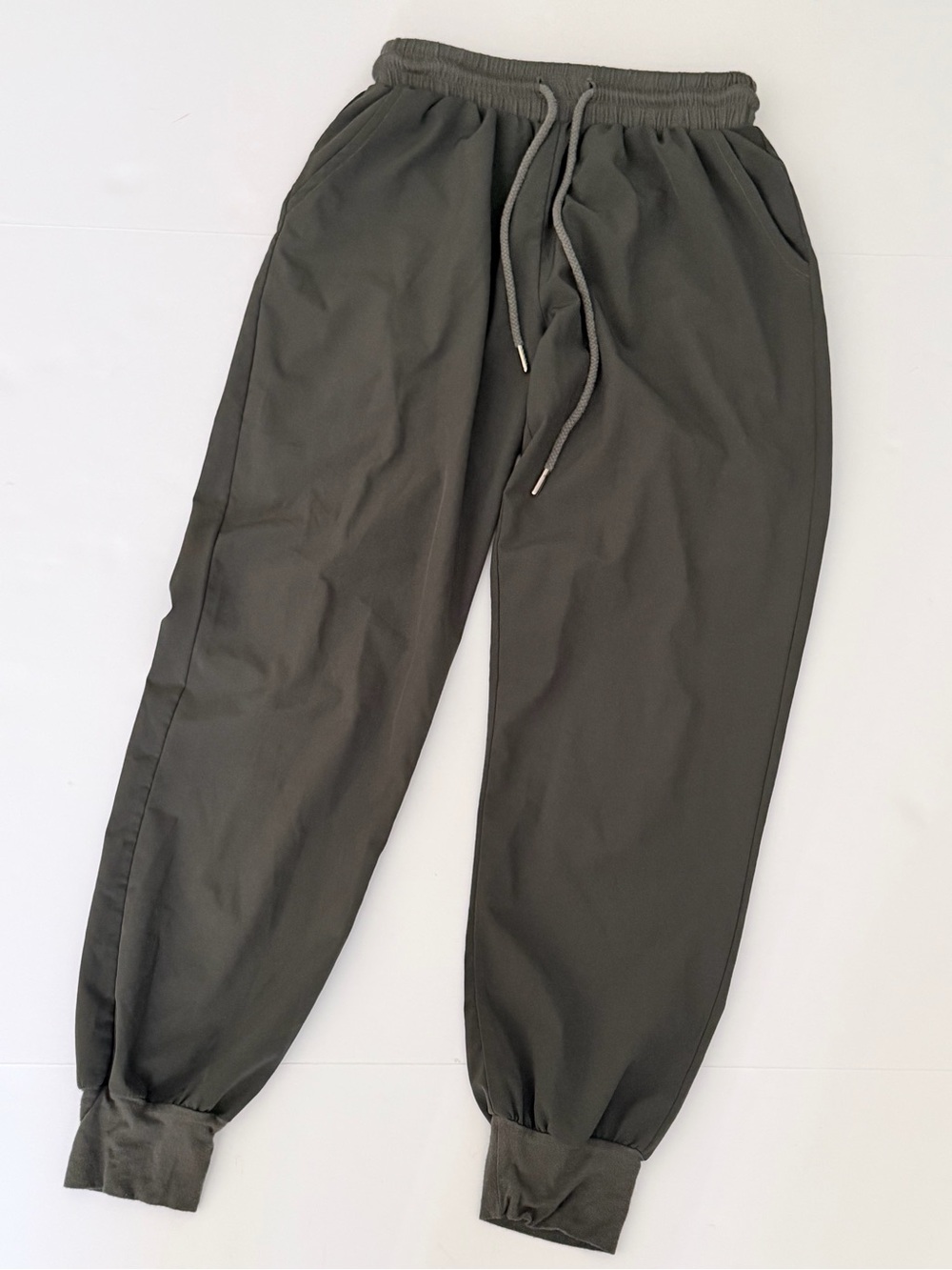 Out From Under Jogger Pants Women’s XS Drawstring Elastic Athleisure Olive